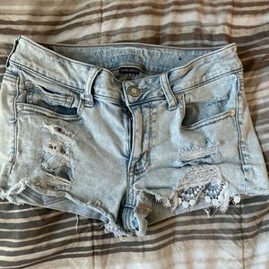 AE denim shortie super stretch